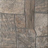 Плитка керамогранит MILANO 29,8*29,8 см, матовая, темно-коричневый, камень