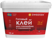 Клей готовый для стеклообоев и стеклохолста Swedtex 16 кг