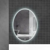Зеркало для ванной LED 6000К (овальное) 60 x 80 см IP44