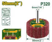 Шлифовальный лепестковый круг P320 JDYW0450 Jadever