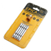 Биты для шуруповерта 65мм DEPH2 (5+1), EP-50551, Epica Star