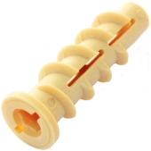 Дюбель нейлон для ячеистых бетонов, Ø10*50мм, Wave, (100шт)