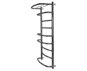 Полотенцесушитель Каскад-9 ELNA. 1000*530*270 мм. Нержавеющая сталь. Хром.