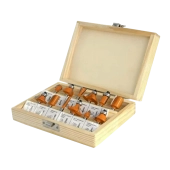 Набор фрез по дереву 12шт. 1/2"-12мм; EP-10163; Epica Star