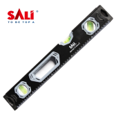 Уровень алюминиевый строительный, противоударный, с магнитом 40 см, SALI