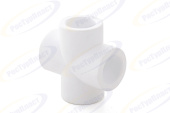 Крестовина PP-R Ø50 мм, белый Д, RTP