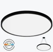 Плафон потолочный LED 50W 3CCT PL-CL50X3CCT-BL 230V IP20 черный 600x27 Ultra Slim PANLIGHT