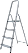 Лестница-Стремянка алюминиевая с площадкой 1110104, Новая Высота 