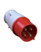 Вилка TSV 0242 3P+N 32A 380V IP67