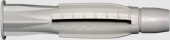 Дюбель анкерный (узловой) пластиковый с буртом Ø6*40мм, тип "Жгут", без шурупа, Wave, (100шт)