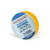 Изолента ПВХ 0.15x19мм Желтая 20 метров MegaWatt