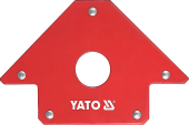 Магнитная струбцина для сварки YATO 102 х 150 х 17 мм Ø18 мм 22.5 кг (YT-0864)