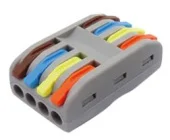 Cоединительная клемма СК-414 0,08-2.5mm 32A тип проходная MegaWatt