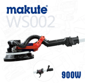 Шлифовальная машина для стен и потолков с телескопической рукоятью 220V, 850W, 800-1700 об/мин, 1,2м-1,72м, Makute