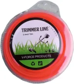 Триммерная леска, 2,4мм, 15м, круглая, блистерная упаковка, TL002