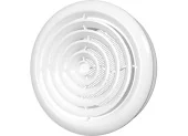 Диффузор с стопорным кольцом и фланцем Ø100 - белый; ERA D143