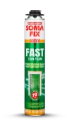 Пена монтажная профессиональная, быстросохнущая, 850 мл / 70 л, FAST, SomaFix