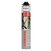 Пена полиуретановая монтажная профессиональная 850ml под пистолет, Profmet