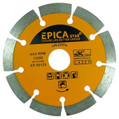 Диск алмазный по бетону, мрамору, граниту Ø115*22.23мм 13200rpm, EP-50123, Epica Star