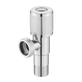Смеситель для стиральной машины, нержавеющая сталь 1/2" x 3/4", HYDRO-S - 112, хром
