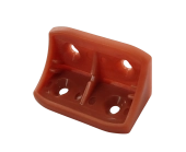 Уголок мебельный пластиковый  24*24*44 коричневый