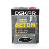 Эмаль для бетона, OSKAR Beton, цвет черный, 2,5л