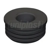 Переход резиновый D. 32 x 26 (черный) REMER