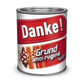 Грунтовка антиржавчина DANKE Grund 2,5л, серый