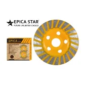 Диск шлифовальный для бетонных поверхностей, "чашка", однорядный, Ø100мм, EP-10361, Epica Star