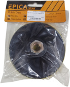 Диск липучка для шлифовальных дисков, под ключ, Velcro Ø115мм, EP-60548, Epica Star