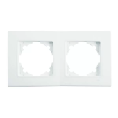 Рама двойная Linnera Viko by Panasonic Белый