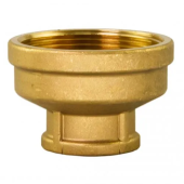 Латунная муфта уменьшенного диаметра  FF 1 1/4''X1''