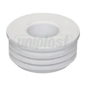 Переход резиновый D. 50 x 25 (белый) PL