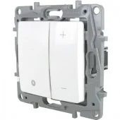 Диммер с кнопкой 400Вт для LED белый NILOE Legrand