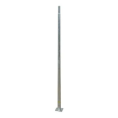 Столб стальной оцинкованный восьмиугольный с фланцем T3*5m