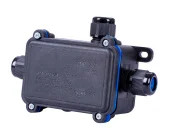 Коробка распределительная с клеммником, 133х81х42 мм, IP68