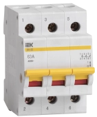 Выключатель нагрузки  ВН-32 3Р 63А IEK