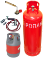 Горелки кровельные, баллоны газовые, комплектующие
