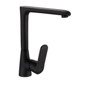 Смеситель для кухни SIROS BLACK Invena, Польша