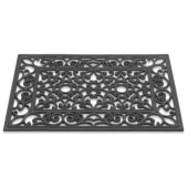 Коврик придверный ANTIEK 40х60 см, толщина резины 12 мм.