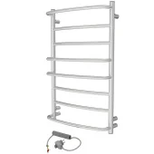 Электрический полотенцесушитель ELNA Каскад-8 с полкой, белый