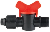 Кран для капельного полива  16мм*1/2"