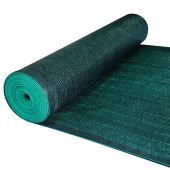 Сетка затеняющая 65%, ширина 2 м; длина Зеленая; Полипропиленовая; Povladar (1/2m/100m)