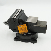 Тиски слесарные 10см с бойком, поворотные, настольные, EP-50324, Epica Star