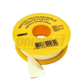 Лента тефлоновая 19мм*15м*0,2 профессиональная желтая Standard PRO UNIPLAST