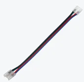 Коннектор двойной с проводом 15 см для ленты COB RGB 10 мм IP20 PL-COBRGB102-15