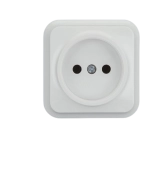 Розетка 2P 10A белая SELENA 1000kW