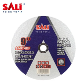 Диск отрезной по металлу - оксид алюминия - 230*2,0*22,2 мм, Sali (9")
