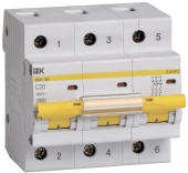 Автоматический выключатель ВА47-100 3P C 32А 10кА IEK