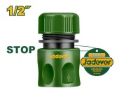 Коннектор быстросъемный для садовых шлангов 1/2"  JDQC2E12 Jadever